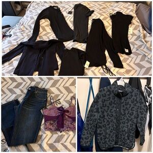 Women's size M lot of 9